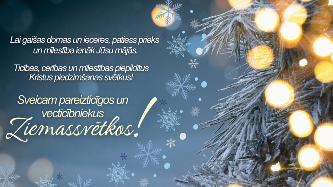 Sveicam pareizticīgos un vecticībniekus Ziemassvētkos!