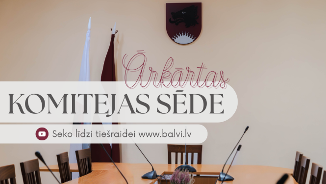 Balvu novada domes sēžu zāle