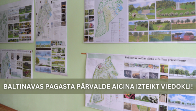 Pagarināts termiņš viedokļa izteikšanai par Baltinavas parka attīstības koncepcijām