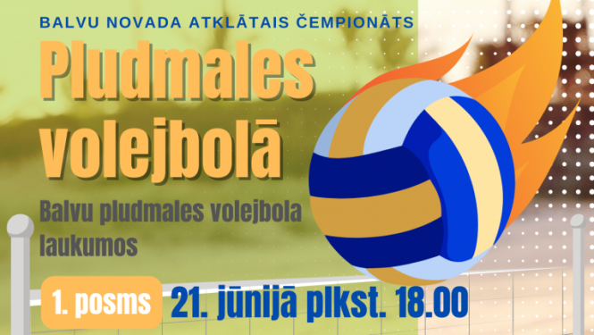 Pludmales volejbols Balvos