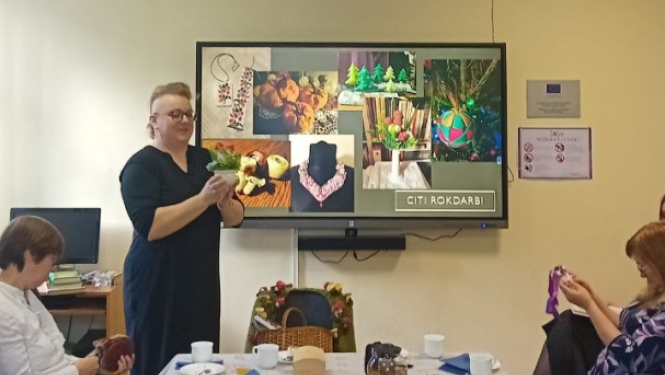 Noslēpumainais viesis Balvu Centrālajā bibliotēkā