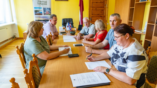 Meklē risinājumus lietus ūdeņu novadei Balvos