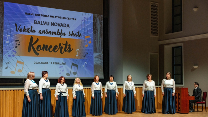 Izskanējusi novada vokālo ansambļu skate