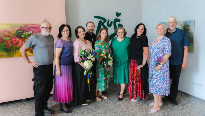 Mākslinieka Valda Buša simtgades gadā atklāj astoto plenēra izstādi Viļakā