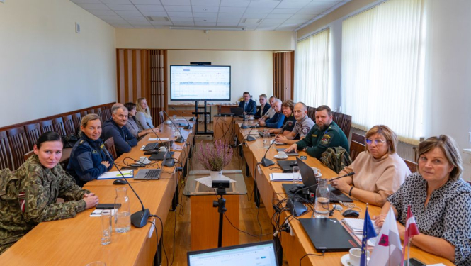 Balvu novada sadarbības teritorijas civilās aizsardzības komisija piedalās mācībās “Namejs 2024”