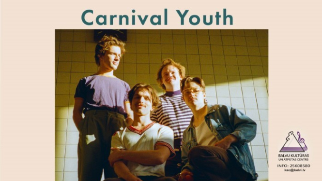Grupa “Carnival Youth” koncertēs Balvos