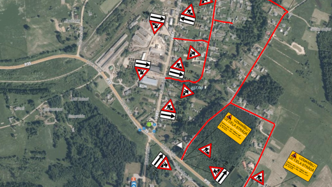 Satiksmes organizācijas shēmas