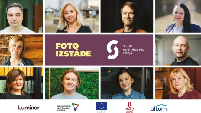 Balvu muižā skatāma foto izstāde "Sociālā uzņēmējdarbība Latvijā"