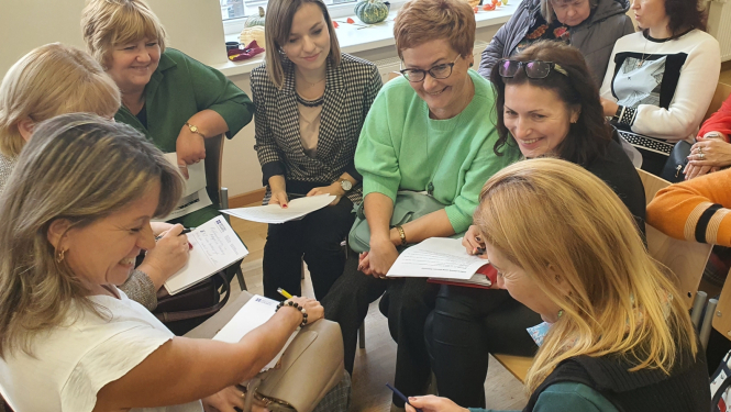 Foto: “British Culture and Teaching Roadshow” Daugavpilī, 2023. gada oktobrī