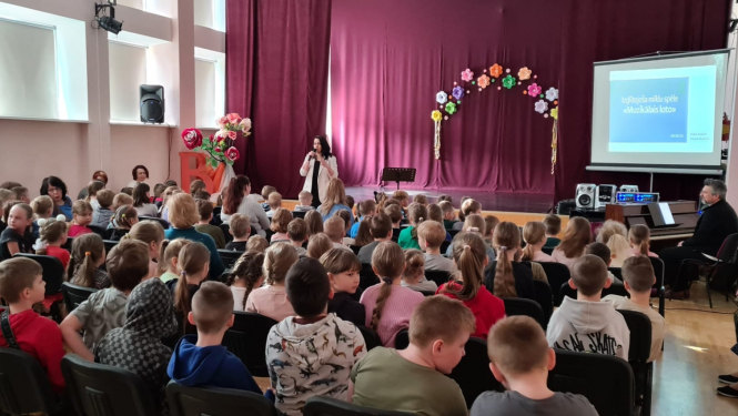 Izglītojošā mīklu spēle ''Muzikālais loto''