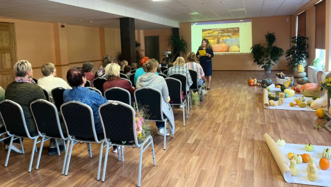 Izstādes “Par, ap un ar ķirbjiem” noslēguma pasākums