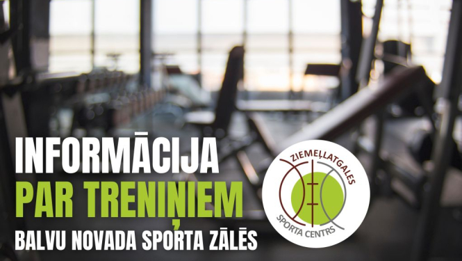 Informācija par sporta treniņiem