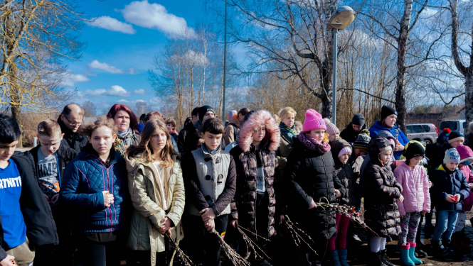 komunistiskā genocīda upuru piemiņas