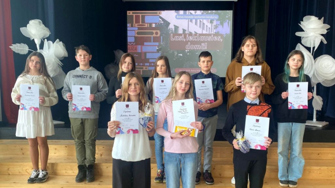 Lasīšanas konkurss “Lasi, ieklausies, domā!”