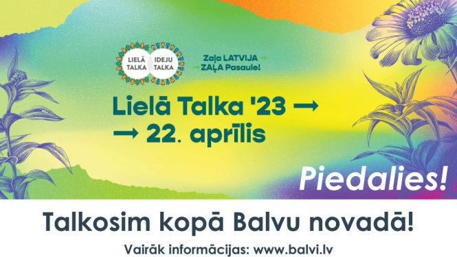 Lielā Talka Balvu novadā