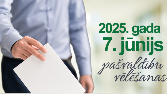 Paziņojums par deputātu kandidātu sarakstu sagatavošanu un pieņemšanu  2025.gada 7.jūnija pašvaldību vēlēšanām