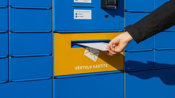 Latvijas Pasts Balvu novadā aicina izmantot pakomātos integrētās vēstuļu kastītes