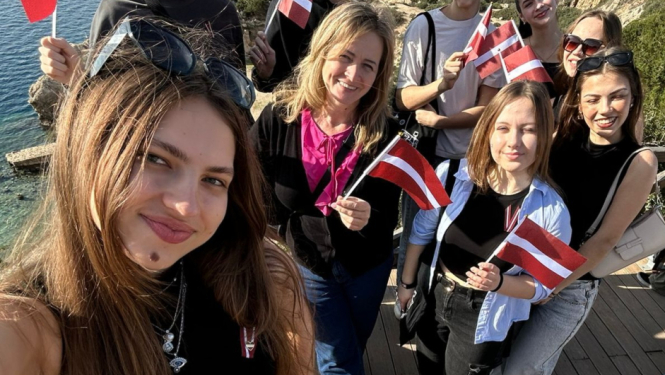 Rugāju vidusskolas skolēni Grieķijā 