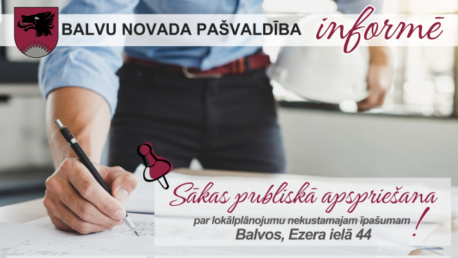 Paziņojums par lokālplānojumu nodošanu publiskajai apspriešanai