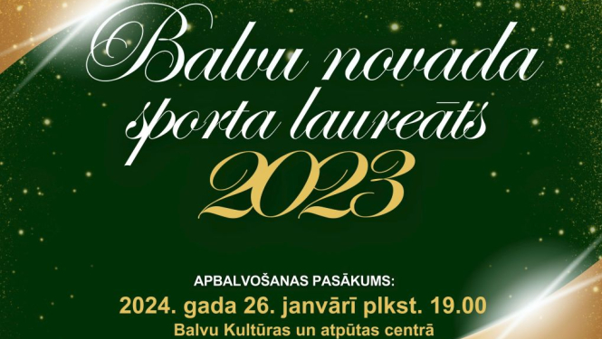 Balvu novada sporta laureāts 2023