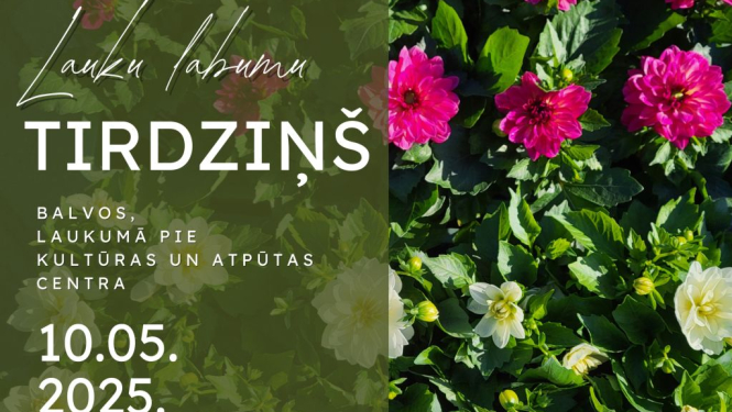 10.maijā Balvos notiks Lauku labumu tirdziņš