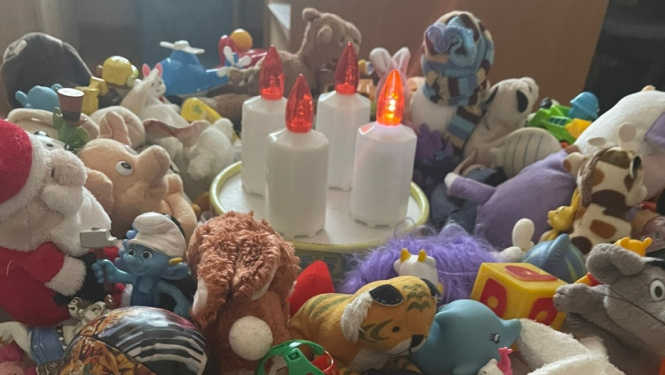 Pirmā Adventa svecīte PII "Sienāzītis"