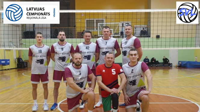 Volejbola komanda uzsākusi dalību SVL čempionātā