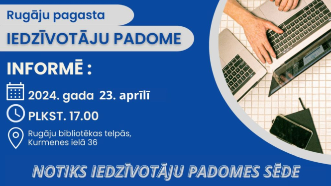 23. aprīlī notiks Rugāju pagasta Iedzīvotāju padomes sēde