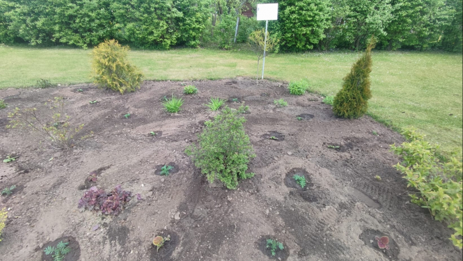 Gatavojoties vasaras sezonai, sakopj pagasta centra teritoriju 