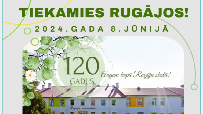 Skola Rugājos atzīmēs 120 gadu pastāvēšanas jubileju