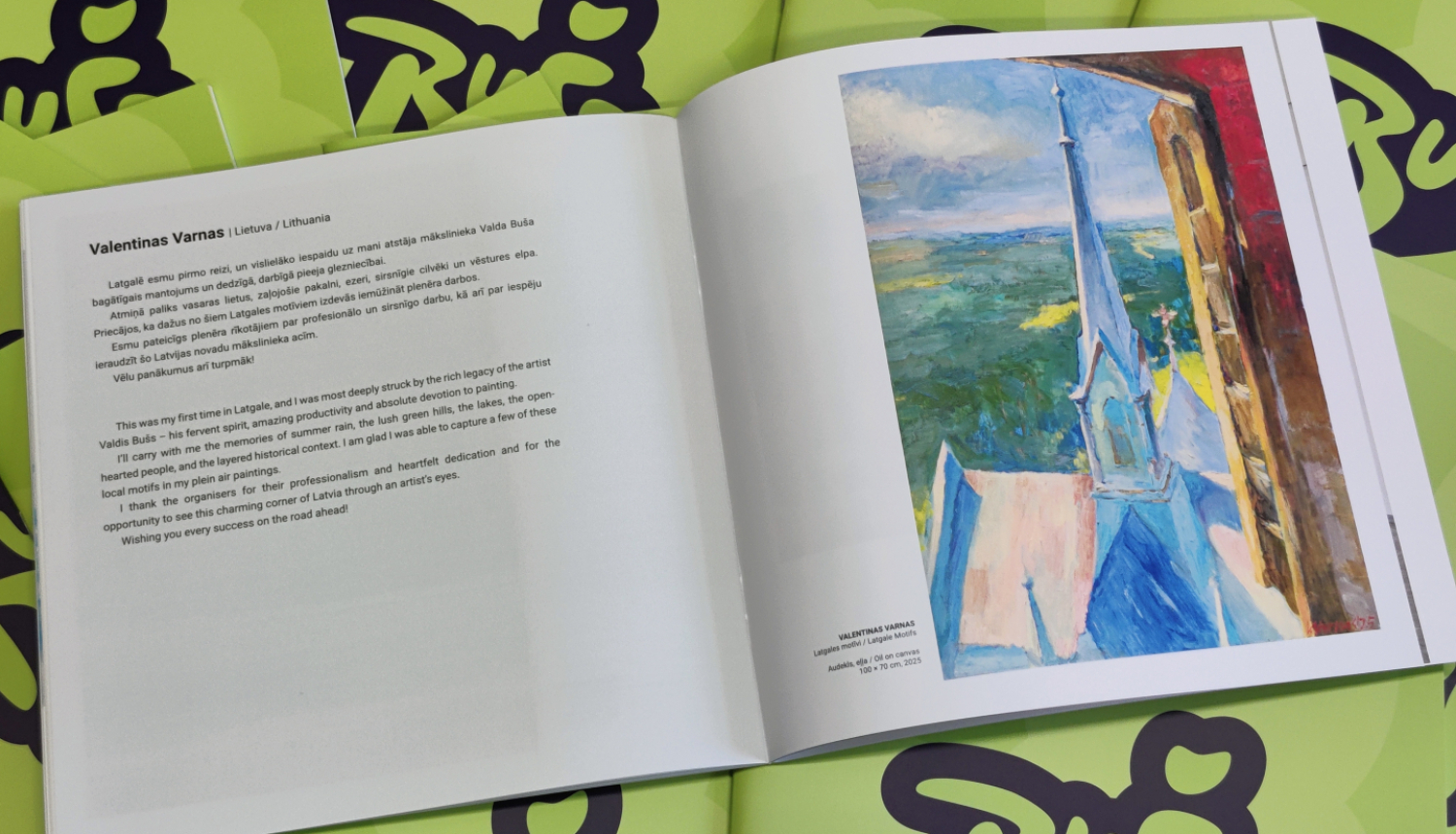 Plenēra “Valdis Bušs 2025” katalogs