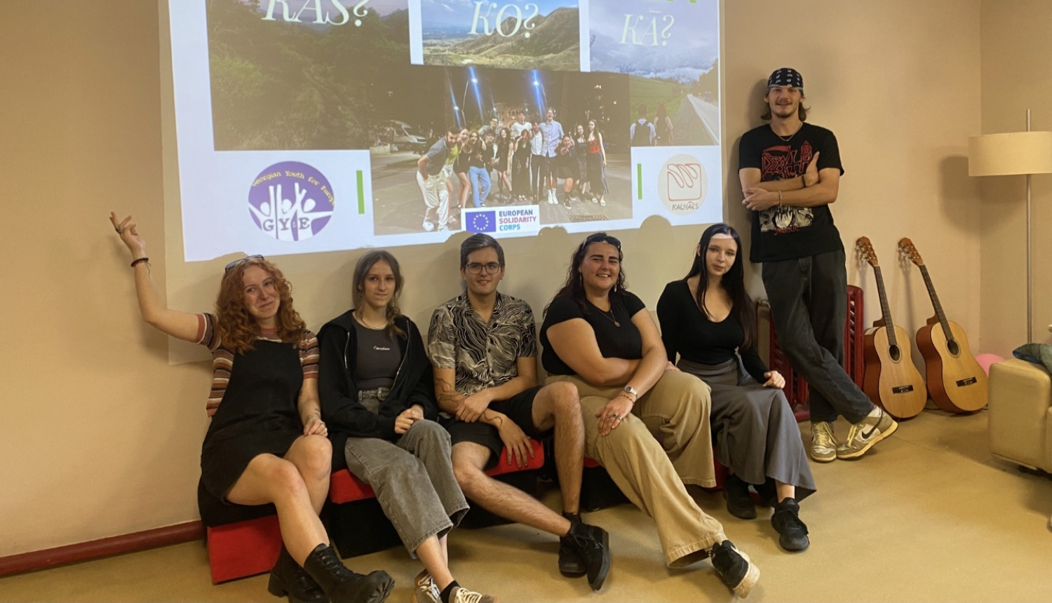 Eiropas Solidaritātes korpusa brīvprātīgais jaunieši Balvu novada Bērnu un jauniešu centrā