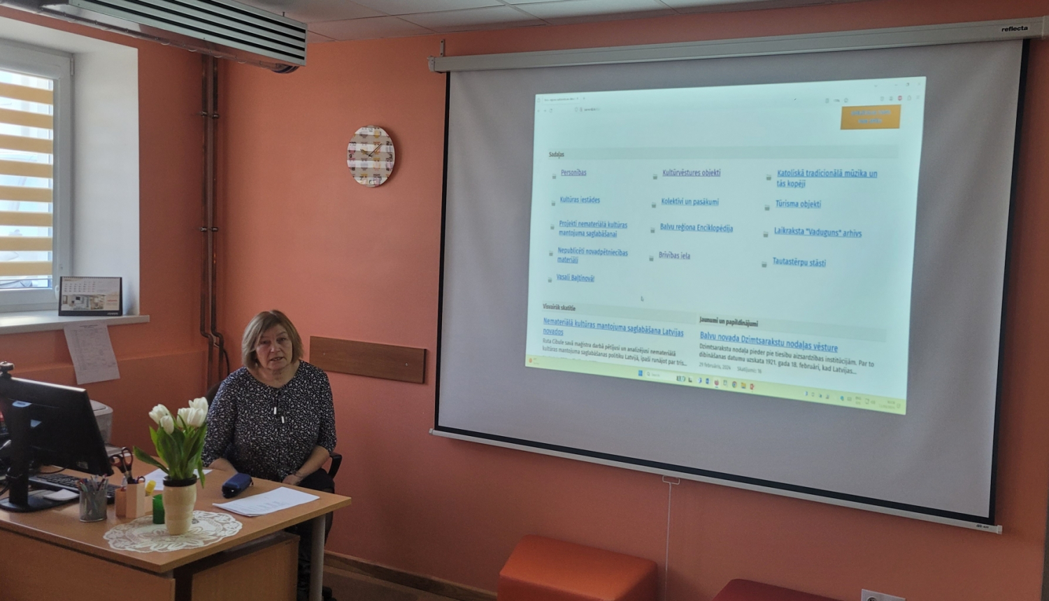 Balvu Valsts ģimnāzijā tiekas skolu bibliotekāri