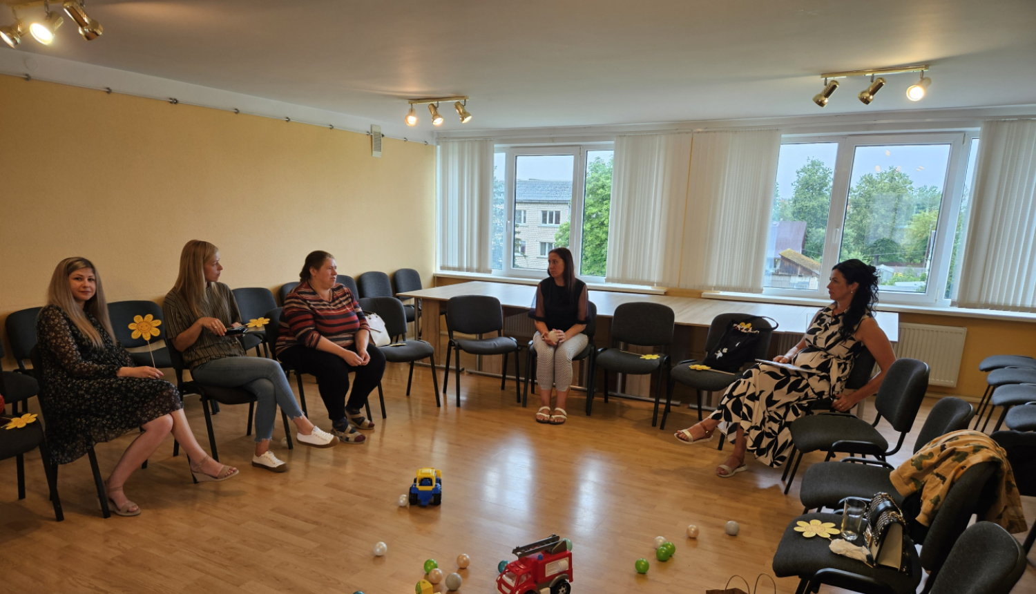 Aizvadīta tikšanās ar PEP mammu apmācībā Ingu Bukšu