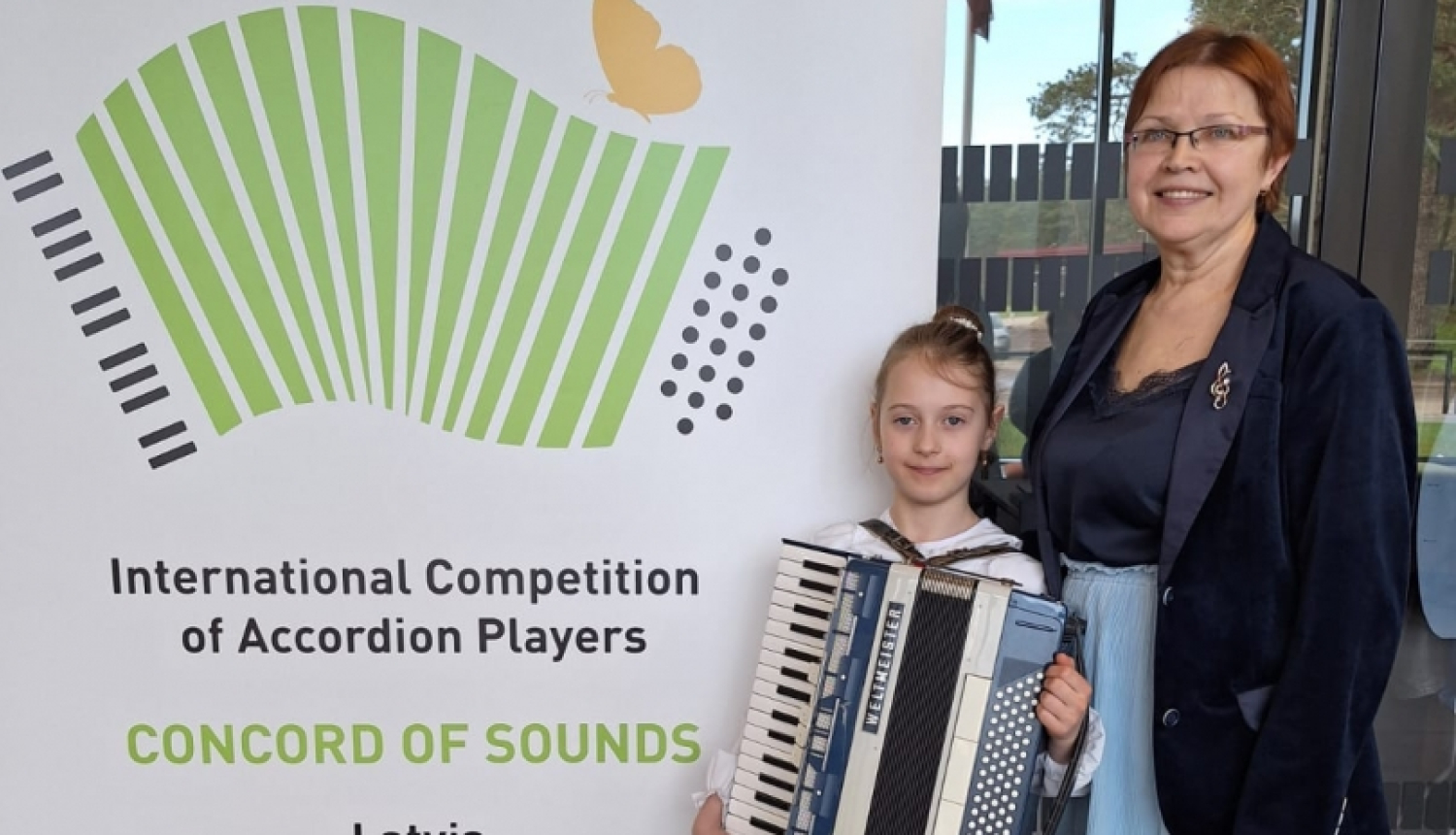 Balvu Mūzikas skolas akordeona klases audzēkņi piedalās Starptautiskajā akordeonistu konkursā Mārupē