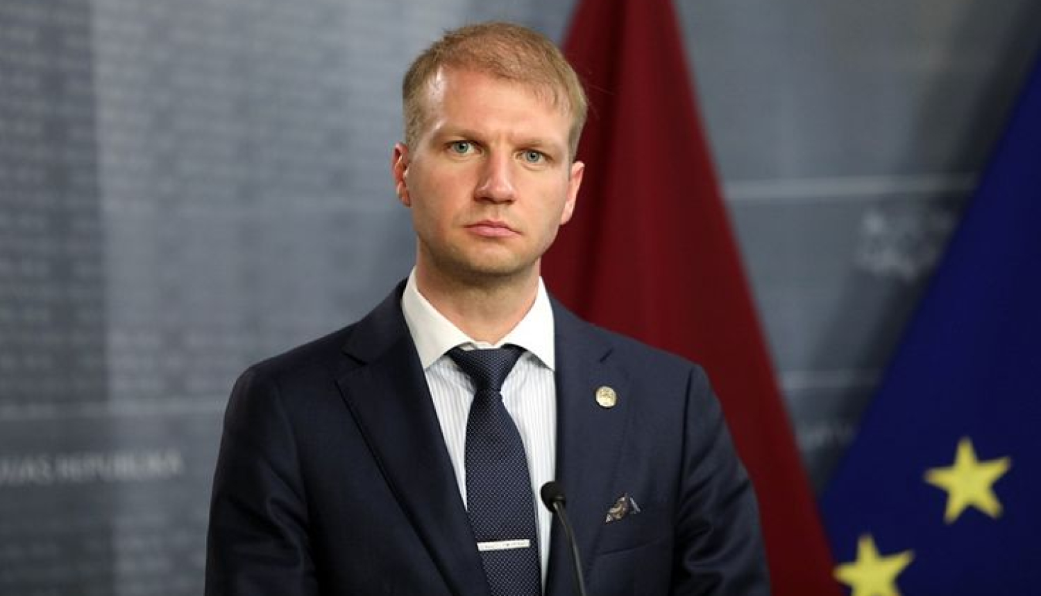 Latvijas Republikas klimata un enerģētikas ministrs Kaspars Melnis 