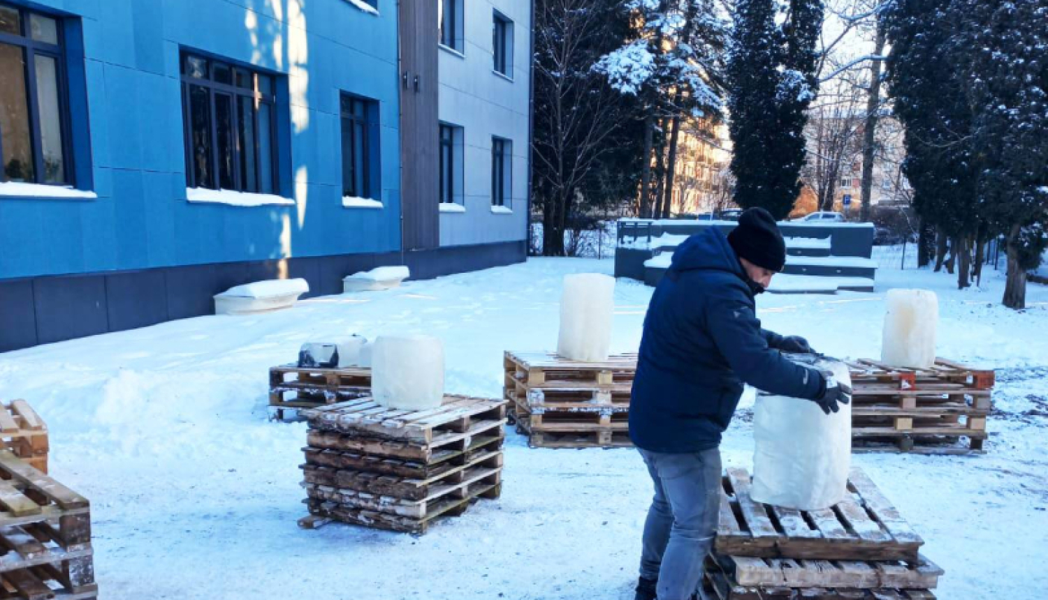 ledus skulptūru parks