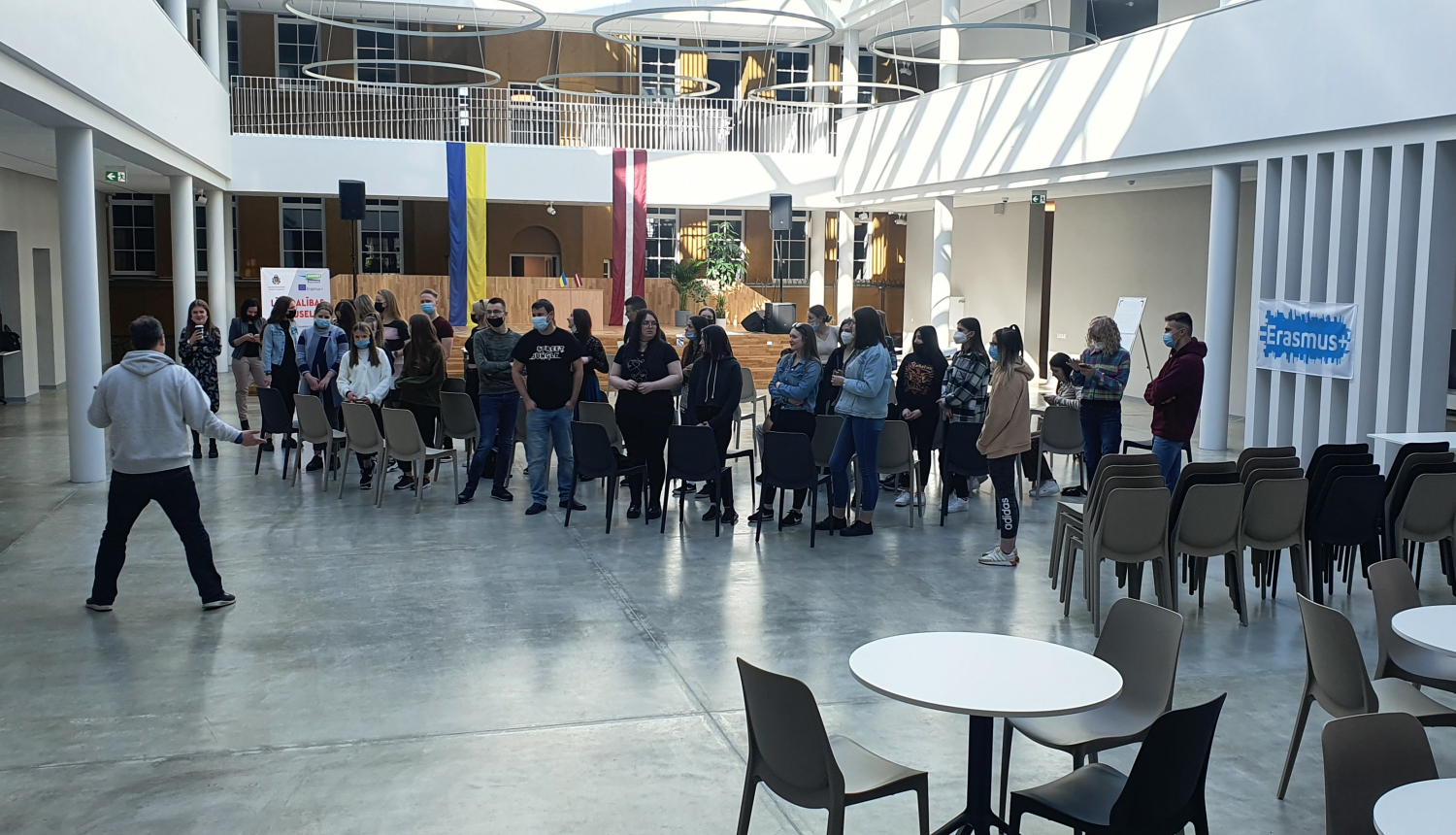 Projekta “Līdzdalības karuselis” aktivitāte Smiltenes vidusskolā