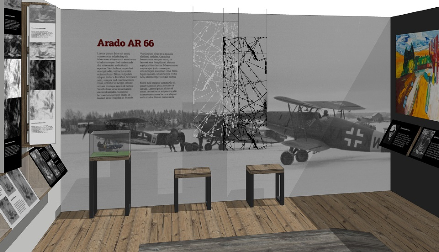 Viļakas muzejā īstenots mākslinieciskā dizaina projekts ekspozīcijai “Viļakas apkārtne vēstures līkločos”