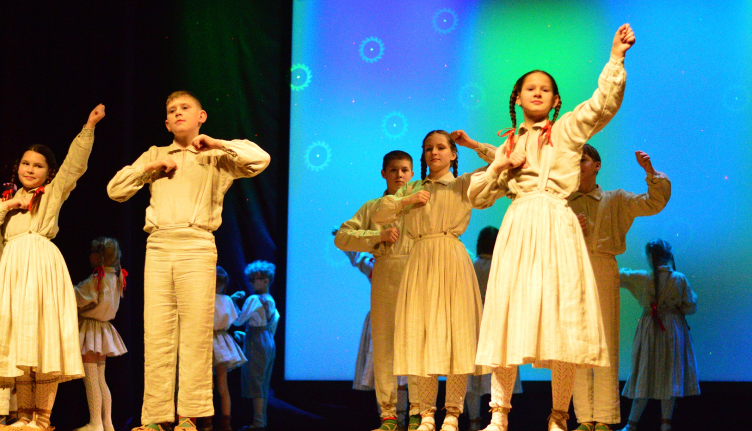 Bērnu tautisko deju kolektīvs ''Cielaviņa'' Kubulu Kultūras namā