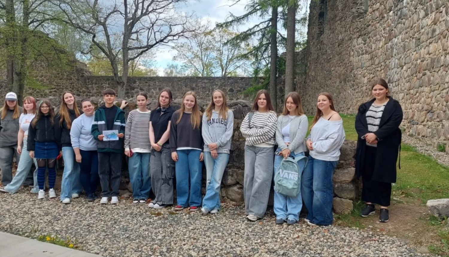 Balvu Mākslas skolas 6. klases audzēkņi Valmierā