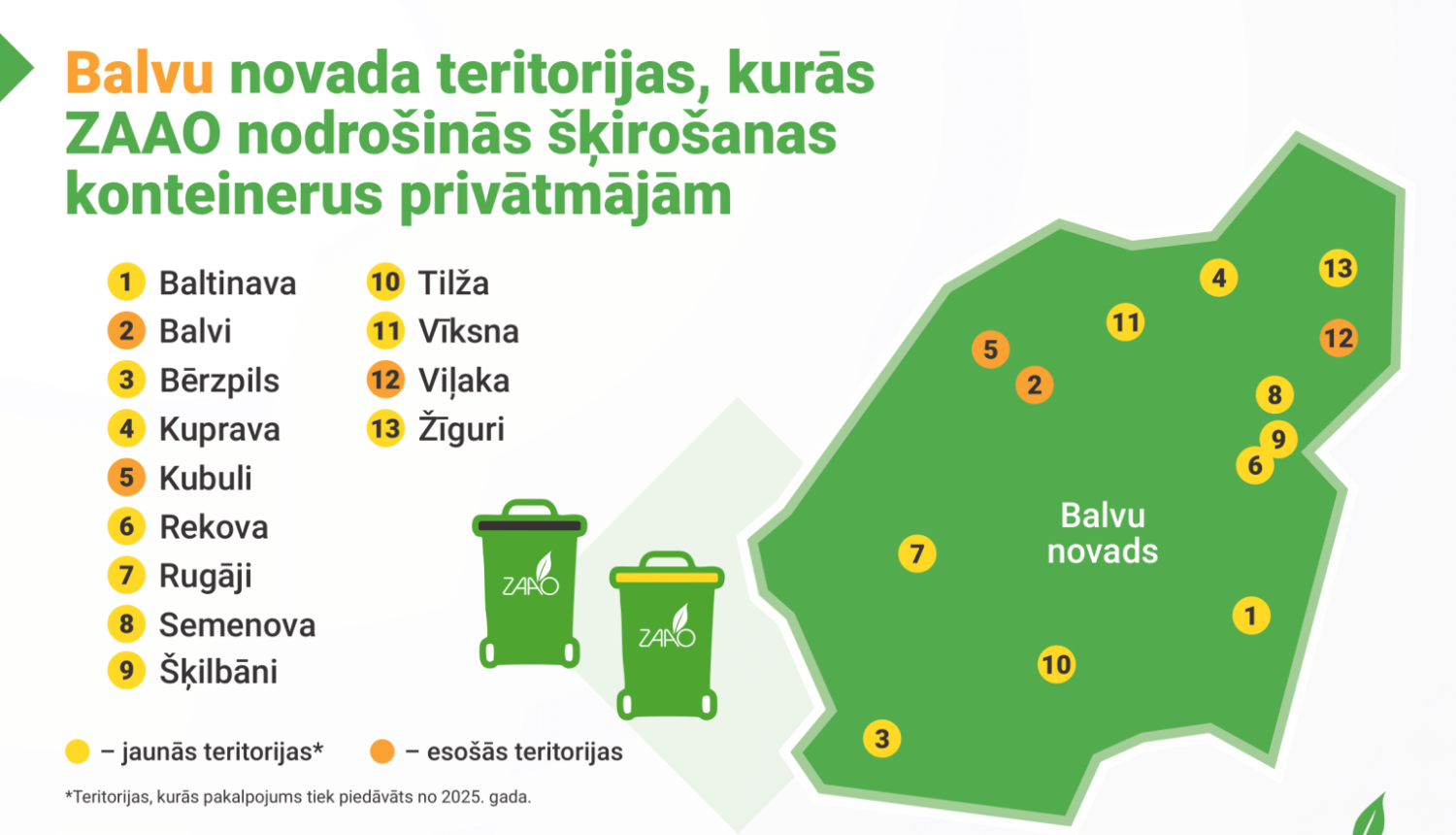 Par individuālo dalītās atkritumu apsaimniekošanas sistēmas attīstību
