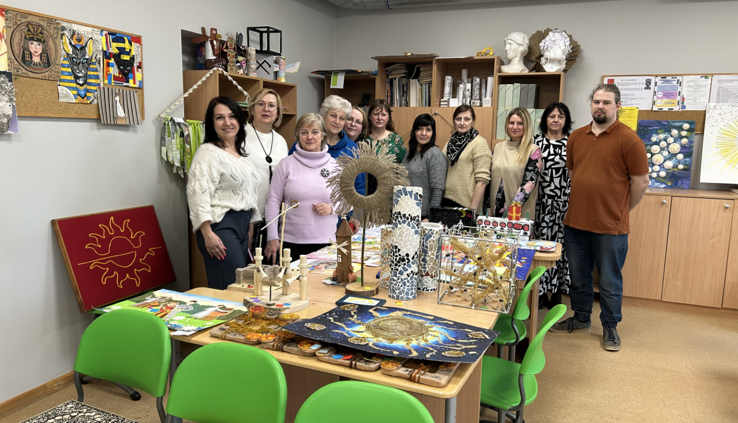 Balvu novada jaunie mākslinieki arī piedalījās 1. atlases kārtas konkursā ”Svētku starojums”