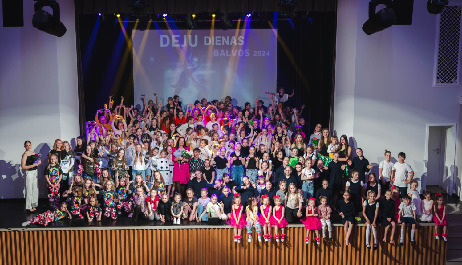 Deju dienas 2024 dalībnieki Balvu Kultūras un atpūtas centrā