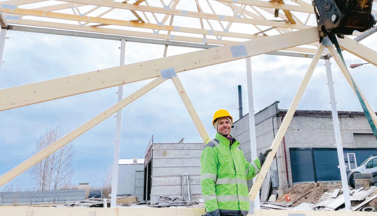 SIA “JK Timber” īpašnieka Kārļa Vanaga sapnis - savs ražošanas bizness dzimtajā pilsētā