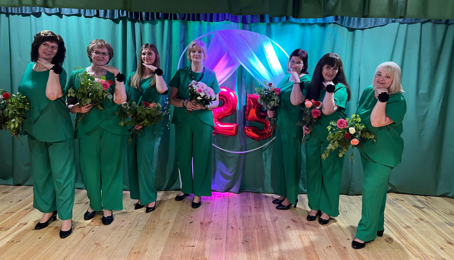 Krišjāņu  Tautas nama sieviešu vokālais ansamblis “Elija ” nosvinēja skaistu jubileju