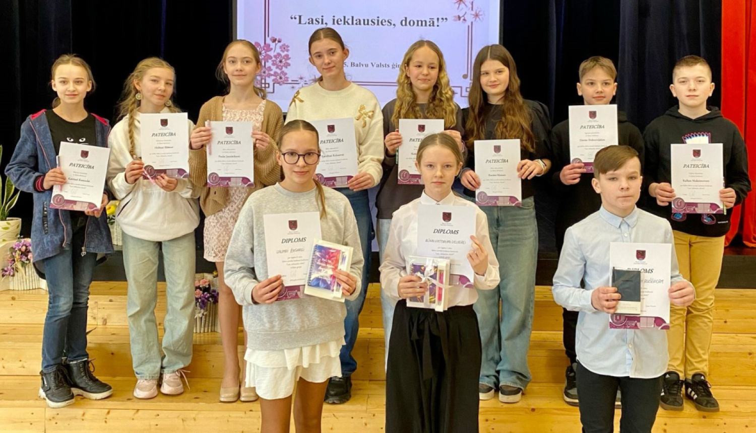 Norisinājies lasīšanas konkurss “Lasi, ieklausies, domā!”