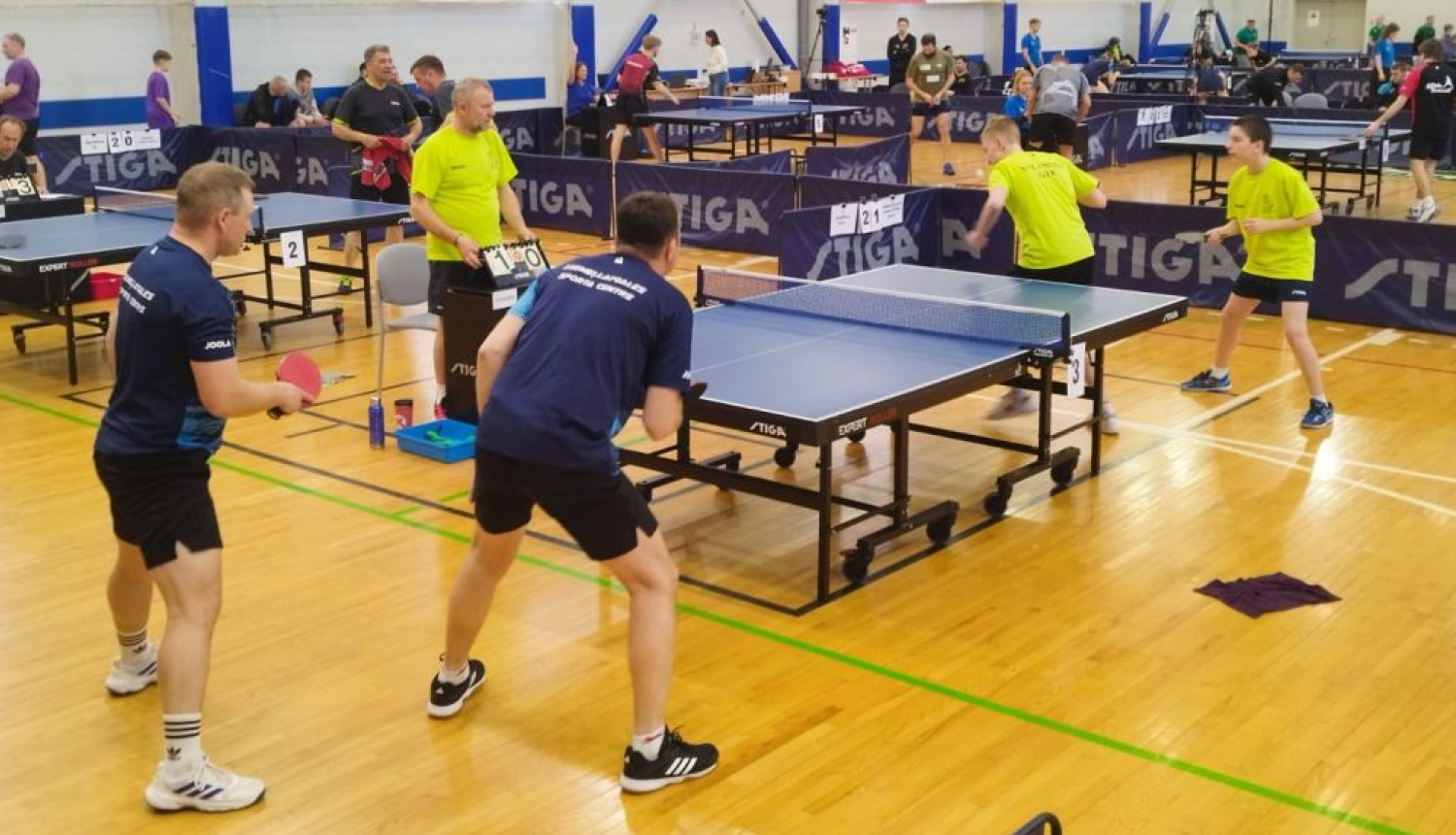 Noslēdzies Latvijas komandu čempionāts galda tenisā