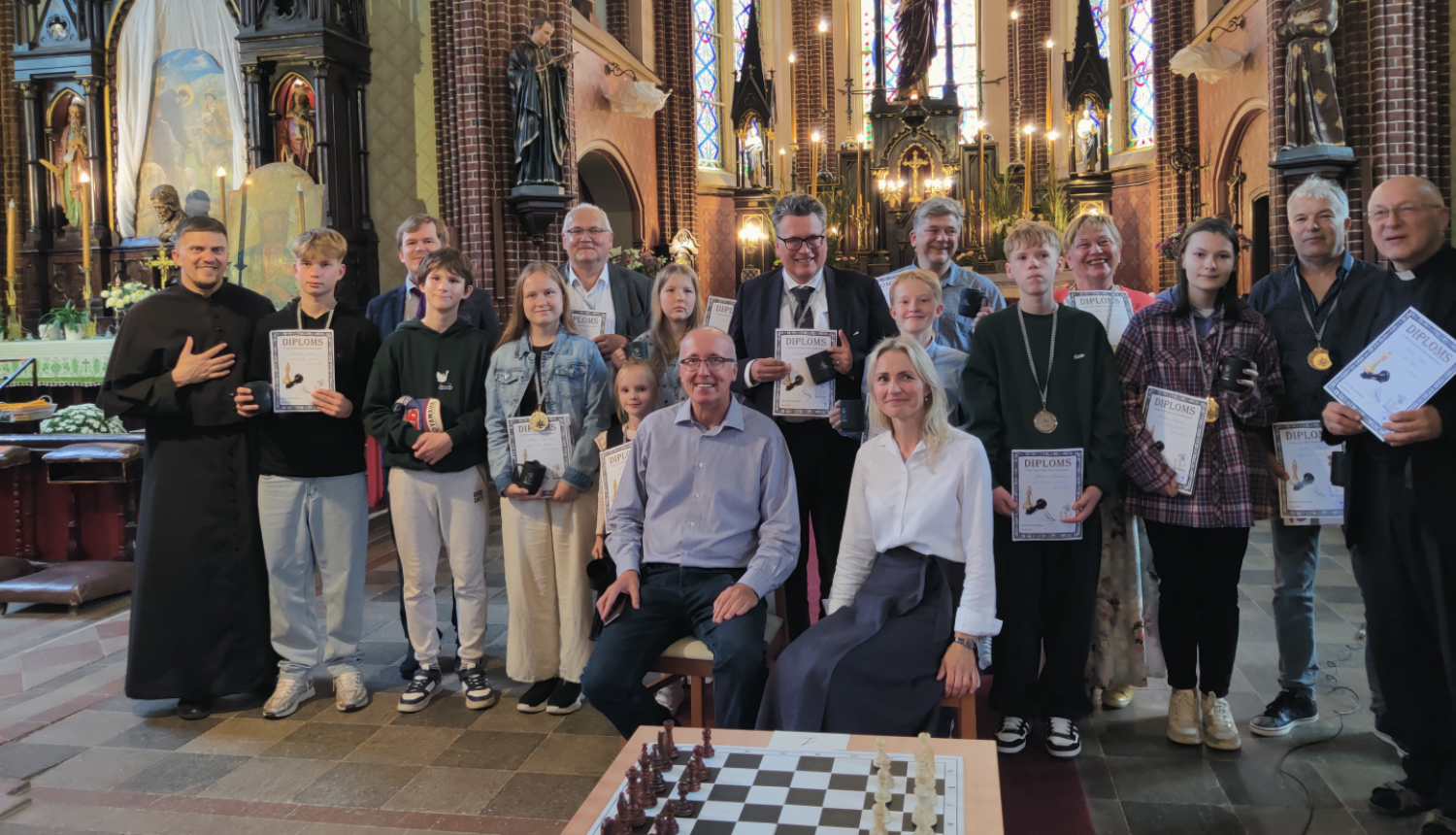 Šaha turnīrs Viļakā - turpinās projekta Nr. 25-07-CL29-C0LA19.2202-000002 "Nākotnes gaismiņas" īstenošana