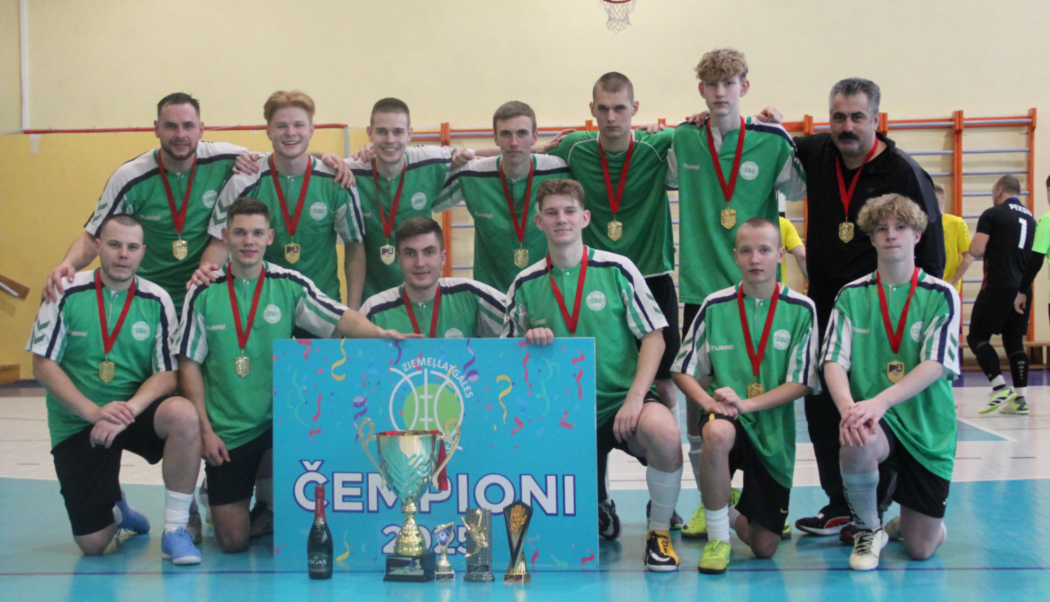 Noslēdzies 2025.gada telpu futbola čempionāts